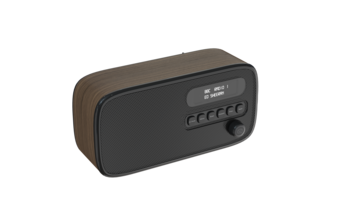 VQ Dexter DAB/DAB+ Digital & FM Radio - Walnut | GAF Control